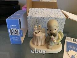 Precious Moments Lot of 3 681008 840020E 681008 MIB Eugene Freedman Figurines