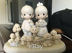 Precious Moments Lot of 49 Figurines from 1970's to 2000's, no boxes