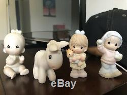 Precious Moments Lot of 49 Figurines from 1970's to 2000's, no boxes