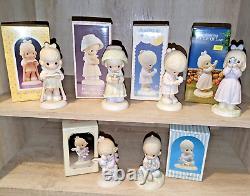 Precious Moments Lot of 6 Easter Seal Series Commemorative Figurines