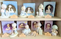 Precious Moments Lot of 7 Members Only Collection Figurines