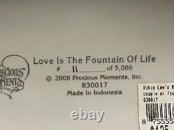Precious Moments Love Is The Fountain Of Life Limited Edition #11/5000 #830017
