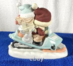 Precious Moments Love Makes A Beautiful Ride Bisque Porcelain 191032 Figurine