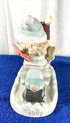 Precious Moments Love Makes A Beautiful Ride Bisque Porcelain 191032 Figurine