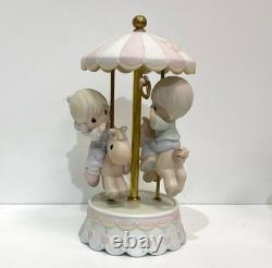 Precious Moments Love Makes The World Go Round Musical SIGNED Sam LE