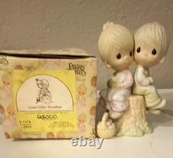 Precious Moments Love One Another. Sign Jonathan&David. Original Box. Pristine