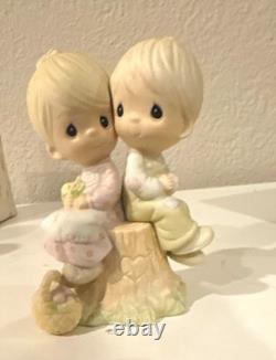 Precious Moments Love One Another. Sign Jonathan&David. Original Box. Pristine