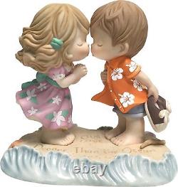 Precious Moments Love is Deeper Than The Ocean Bisque Porcelain 183001 Figurine