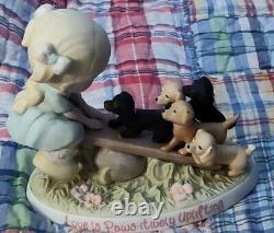 Precious Moments Love is Paws-itively Uplifting 2014 SPECIAL RELEASE ASPCA Ao183