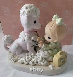 Precious Moments Loving, Caring, And Shearing 898414 SPECIAL ISSUE Poodle NOS