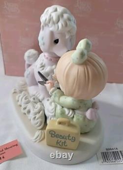 Precious Moments Loving, Caring, And Shearing 898414 SPECIAL ISSUE Poodle NOS