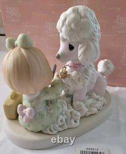 Precious Moments Loving, Caring, And Shearing 898414 SPECIAL ISSUE Poodle NOS