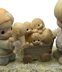 Precious Moments Loving Every Precious Moments With You BoxPorcelain Figurine