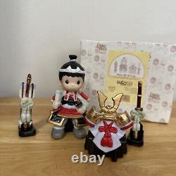 Precious Moments MAKE ME STRONG Japanese Samurai & Accessories #481688 4 Pc