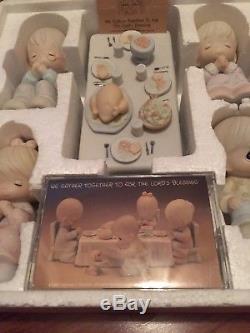 Precious Moments MIB Retired Thanksgiving 6 Piece Set We Gather Together