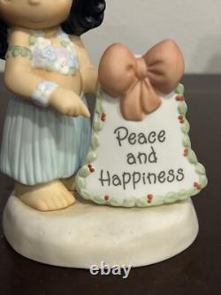 Precious Moments Ma-Holo-Day WISHES FOR YOU #111413 Chapel Exclusive