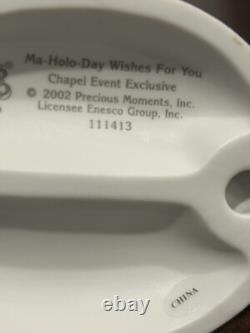Precious Moments Ma-Holo-Day WISHES FOR YOU #111413 Chapel Exclusive