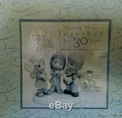 Precious Moments Making Music Together For 30 Years #890021 LE Of 640! MIB