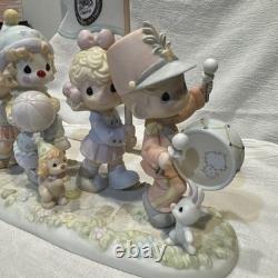 Precious Moments Marching Ahead Another 25 Years #4666 Of 5000 Limited Edition