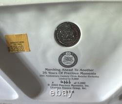 Precious Moments Marching Ahead Another 25 Years #4666 Of 5000 Limited Edition