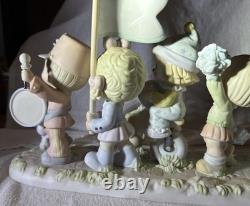 Precious Moments Marching Ahead Another 25 Years #4666 Of 5000 Limited Edition