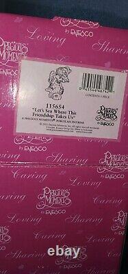 Precious Moments Mermaids Sea Of Friendship Complete Set of 4, Very Rare