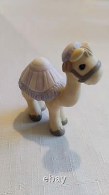 Precious Moments Mini Nativity 11-Piece Porcelain Figurine Set with Stable