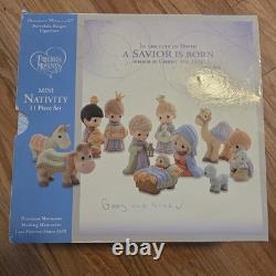 Precious Moments Mini Nativity 11pc Set (2007)