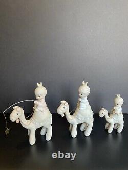 Precious Moments Mini Nativity THEY FOLLOWED THE STAR #108243 Kings on Camels