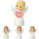 Precious Moments, Mini Resin Inspirational Girl Set Of 4 Angel Figurines
