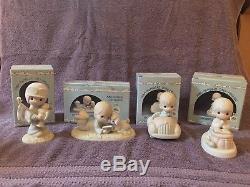 Precious Moments Mixed BULK LOT of 33 Figurines list in detail
