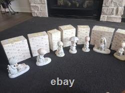 Precious Moments-Months of the Year Calendar Girl Figurines COMPLETE Set of 12