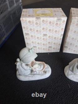 Precious Moments-Months of the Year Calendar Girl Figurines COMPLETE Set of 12