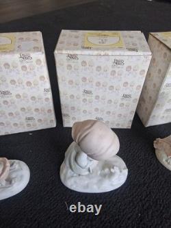 Precious Moments-Months of the Year Calendar Girl Figurines COMPLETE Set of 12