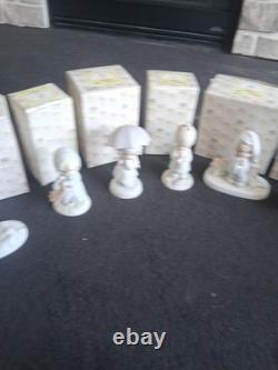 Precious Moments-Months of the Year Calendar Girl Figurines COMPLETE Set of 12