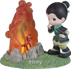 Precious Moments Mushu Disney Showcase Mulan Miracles Come Resin LED Multicolour