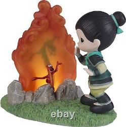 Precious Moments Mushu Disney Showcase Mulan Miracles Come Resin LED Multicolour