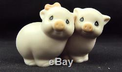 Precious Moments NIGHT LIGHT Noah's Ark Two-by-Two Complete Set withBoxes