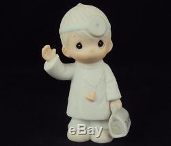 Precious Moments NIGHT LIGHT Sugar Town Doctor's Office Complete Set withBoxes