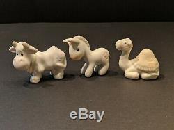 Precious Moments Nativity 11 Pc set excellent condition