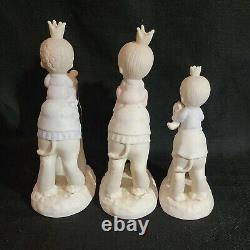 Precious Moments Nativity 3 King Wisemen on Camels They Followed The Star Enesco