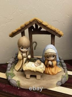 Precious Moments Nativity Set (4 Piece) Come Let Us Adore Him 181051