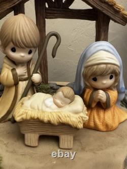 Precious Moments Nativity Set (4 Piece) Come Let Us Adore Him 181051