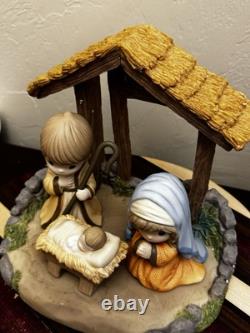 Precious Moments Nativity Set (4 Piece) Come Let Us Adore Him 181051