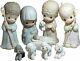 Precious Moments Nativity Set 9 Withbackdrop Dealer Only 9 Piece Set 104523