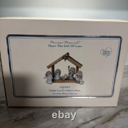 Precious Moments Nativity Set Come Let Us Adore Him 159000