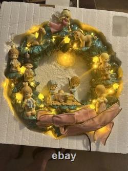 Precious Moments Nativity Wreath