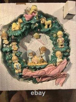 Precious Moments Nativity Wreath