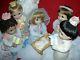 Precious Moments Nativity (complete Set Of 9) Holy Family 12 Dolls +accessories