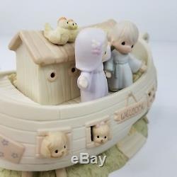 Precious Moments Noah's Ark 13 Piece Set 1992 Enesco Porcelain Collectibles Euc